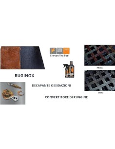 Faren RUGINOX, Decapante e Convertitore di Ruggine,rimuove ossidazioni con azione immediata,750 ml 2
