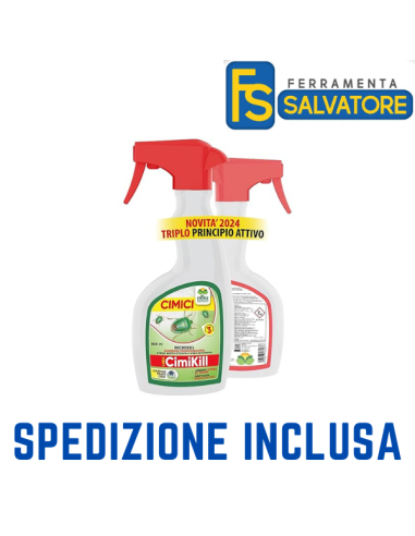 Albagarden CimiKill - Insetticida Cimici E Multinsetto - 500 ml