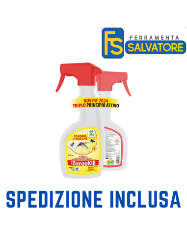 Albagarden ZanzaKill - Insetticida Zanzare - 500 ml