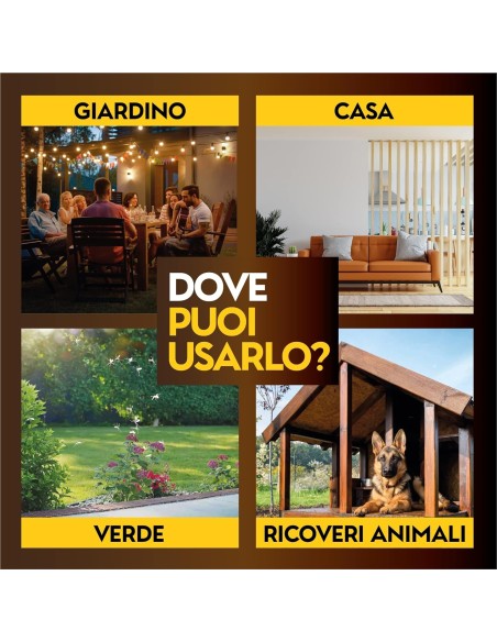 Albagarden PulPiZek - Insetticida per Disinfestazione Ambienti - 1 kg