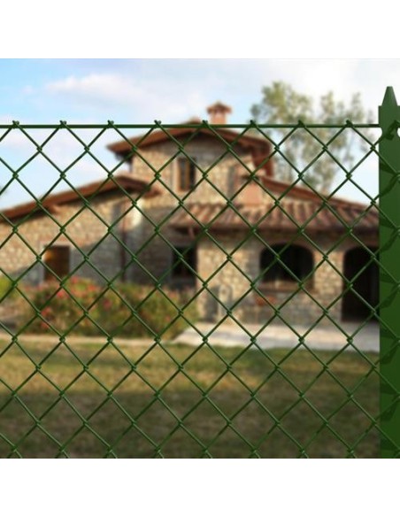 PALETTO RECINZIONE PLASTICATO SEZIONE MM 35X35X3,5