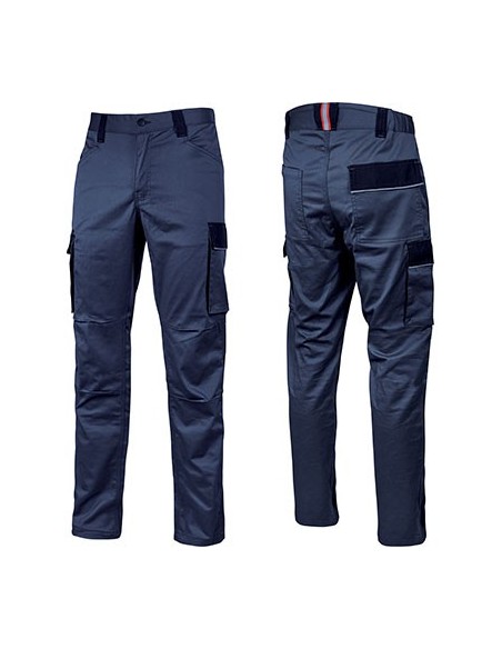 PANTALONE SLIM FIT CRAZY U-POWER BLUE