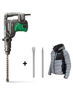 HIKOKI MARTELLO COMBINATO DH45MA + GIUBBINO + SCALPELLI