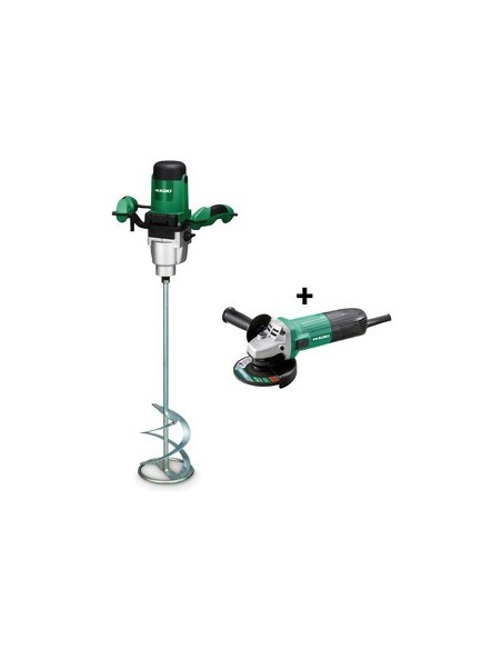 HIKOKI MISCELATORE UM16VST2 + SMERIGLIATRICE G12STA