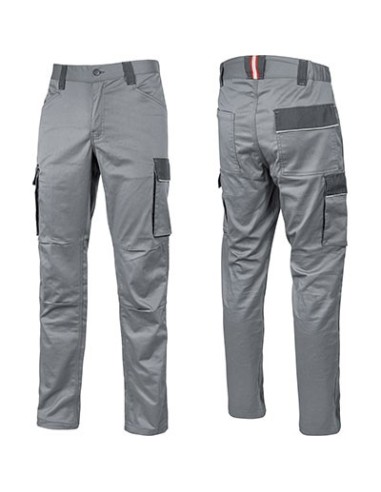 PANTALONE SLIM FIT CRAZY U-POWER GREY