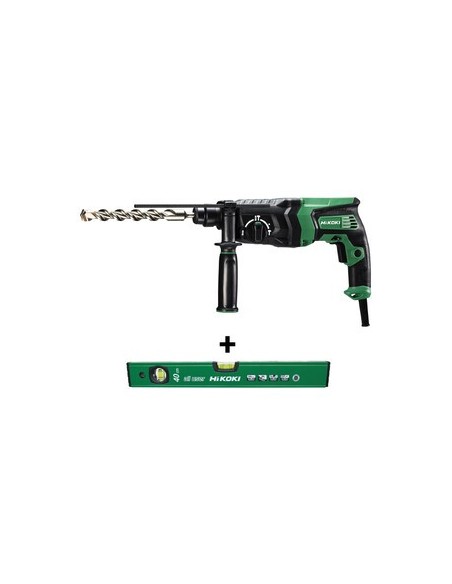 HIKOKI TASSELLATORE DH26PC2 830W 2,9J + PUNTE + LIVELLA