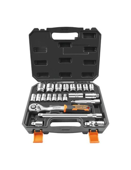 VALIGETTA CHIAVI A BUSSOLA ESAGONALI 1/2 155222 WOKIN