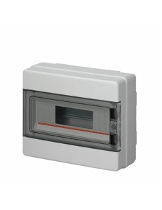 CENTRALINO DA PARETE ELETTROCANALI 12 MODULI IP65 - GRIGIO - EC62012