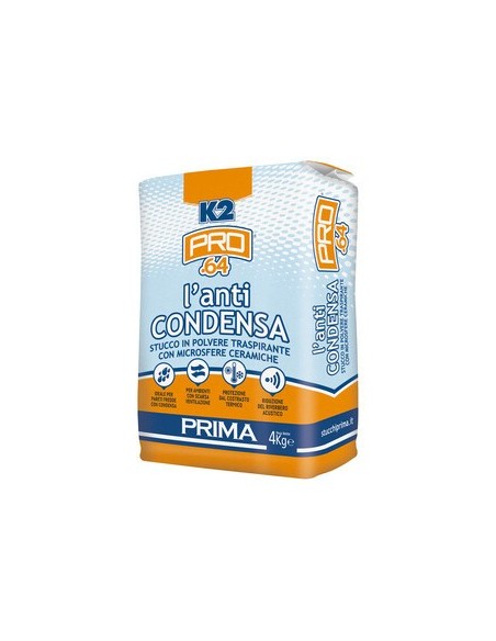 STUCCO ANTICONDENSA IN POLVERE K2 DA 4 KG