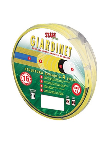 TUBO IRRIGAZIONE MAGLIATO GIARDINET STARS