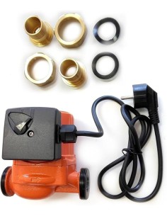 POMPA ACQUA CIRCOLATORE RISCALDAMENTO 25/60-130 CALDAIA STUFA PELLET TERMOCAMINO 3 VELOCITA' 2