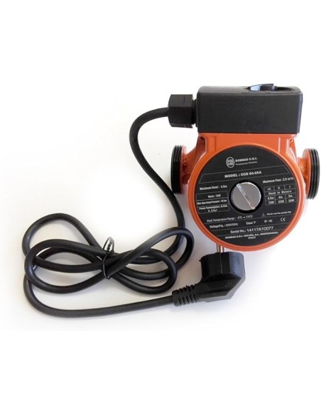 POMPA ACQUA CIRCOLATORE RISCALDAMENTO 25/60-130 CALDAIA STUFA PELLET TERMOCAMINO 3 VELOCITA'