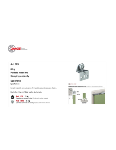 SC OMGE 123 CARRELLO 4 PZ