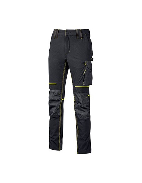 PANTALONE SLIM FIT ATOM U-POWER BLACK CARBON