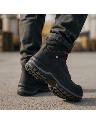 Scarpe Antinfortunistiche GShark Boss S3S FO SR ESD Alte Impermeabili Leggere Resistenti
