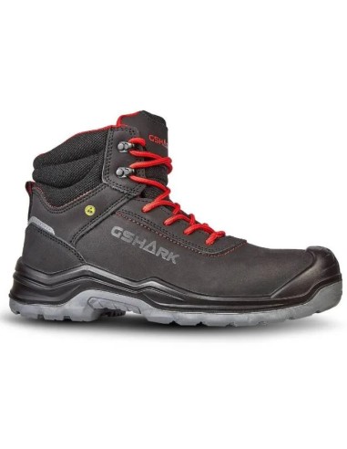 Scarpe Antinfortunistiche GShark Boss S3S FO SR ESD Alte Impermeabili Leggere Resistenti