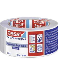 tesa STRONG 63652-00001-00 Nastro adesivo in alluminio Argento (L x L) 25 m x 50 mm 1 pz 2