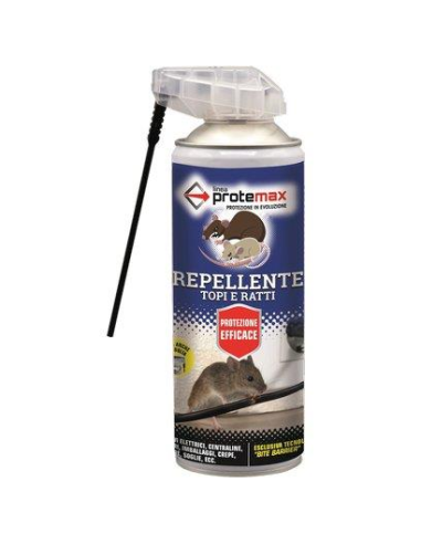 REPELLENTE TOPI E RATTI SPRAY PROTEMAX ML 400