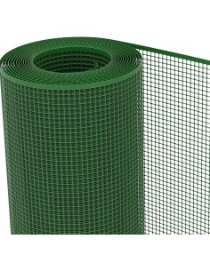 RETE PLASTICA BALCONE QUADRA TENAX VERDE MM 10 X 10 H.CM 100
