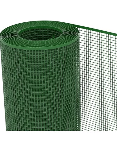 RETE PLASTICA BALCONE QUADRA TENAX VERDE MM 10 X 10 H.CM 100