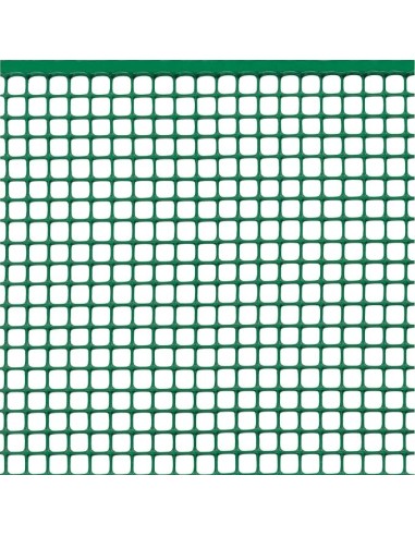 RETE PLASTICA BALCONE QUADRA TENAX VERDE MM 10 X 10 H.CM 100