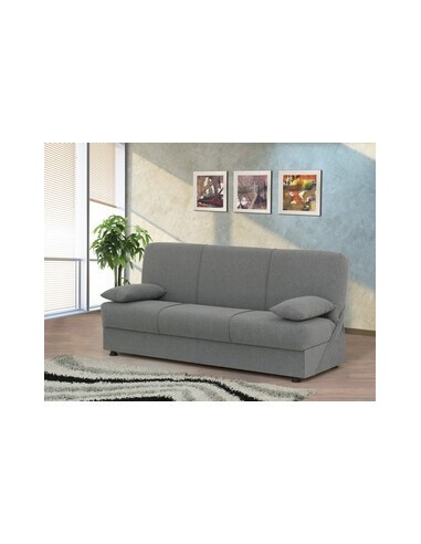 DIVANO PRONTO LETTO COSY 3P LUMOS 10 GRIGIO