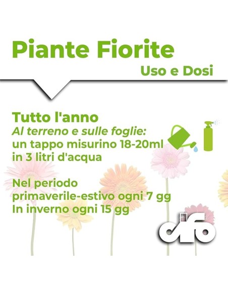 Biostimolante per Piante BIO ORO CIFO 500 ml – Concime Liquido Univers