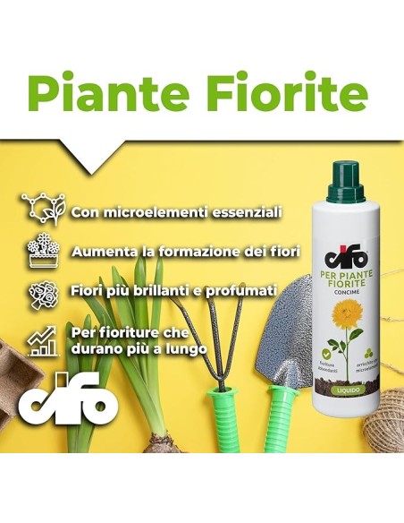 Biostimolante per Piante BIO ORO CIFO 500 ml – Concime Liquido Univers