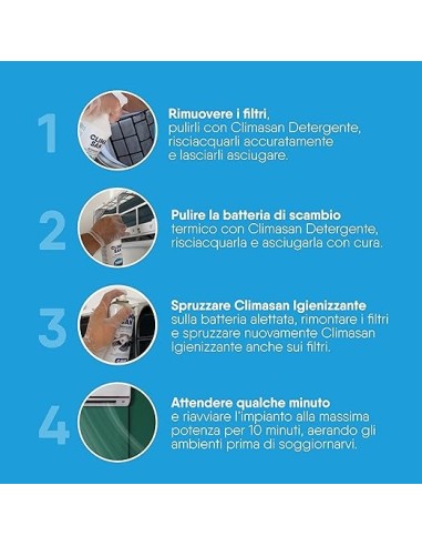CAMP Climasan Igienizzante - Igienizzante Climatizzatore Casa