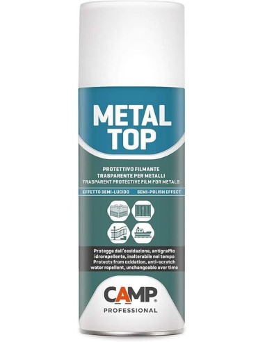 CAMP Metal Top-  Vernice Spray per Metallo Idrorepellente, Asciuga Rapidamente