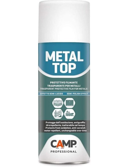 CAMP Metal Top-  Vernice Spray per Metallo Idrorepellente, Asciuga Rapidamente