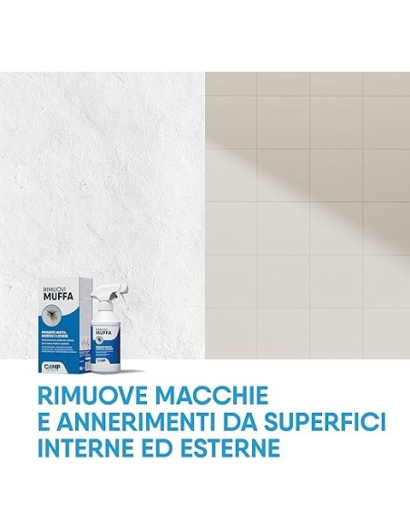 RIMUOVI MUFFA IGIENIZZANTE CAMP SPRAY 750 ML. PER INTERNI ED ESTERNI