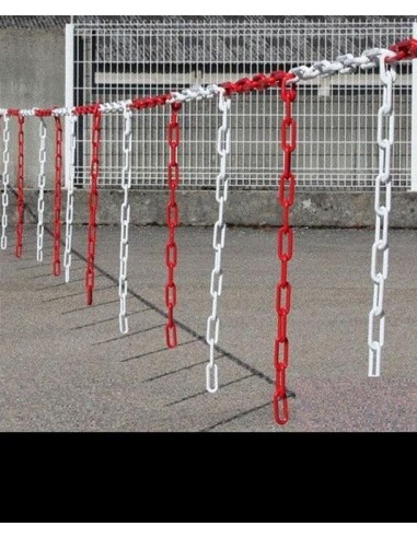 Catena di Sicurezza Rosso Bianco Ø 5 mm | Ferramenta Salvatore