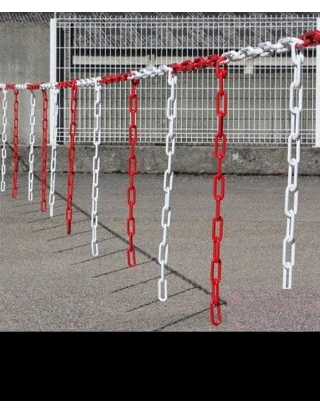 Catena di Sicurezza Rosso Bianco Ø 5 mm | Ferramenta Salvatore