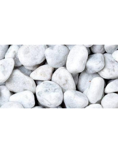 CIOTTOLO BIANCO DI MARMO DI CARRARA PER GIARDINO E VIOTTOLI 2