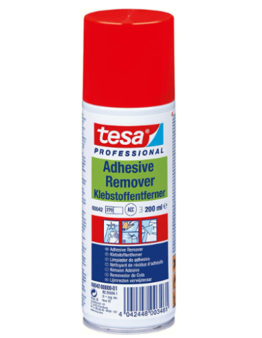 tesa Spray Rimuovi Colla 200 ml | Elimina Residui Adesivi
