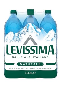 Acqua Levissima 6x1,5 L – Acqua Minerale Naturale
