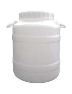 FUSTO HDPE BOCCA LARGA 30 L PREDISP RUBINETTO 3/4
