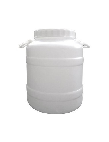 FUSTO HDPE BOCCA LARGA 30 L PREDISP RUBINETTO 3/4