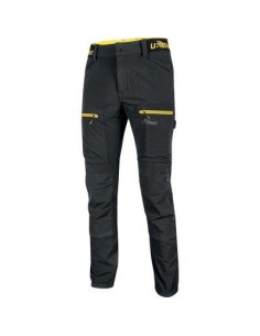 PANTALONE SLIM FIT HORIZON U-POWER  BLACK CARBON