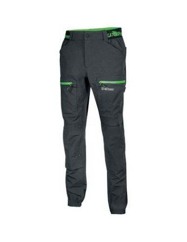 PANTALONE SLIM FIT HORIZON U-POWER ASPHALT GREY GREEN