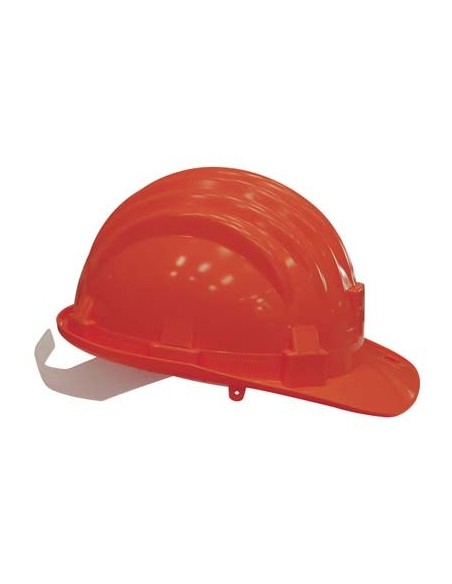 ELMETTO SICUREZZA SENZA SOTTOGOLA ROSSO