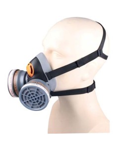 RESPIRATORE A MASCHERA M6400 MARS DELTAPLUS A2 P2 Risponde alla direttiva CE sui DPI 89/686/CEE e alla EN140: 1988.