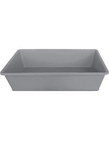 TOILETTE X GATTI APERTA STEFANPLAST PP GRIGIO CM 50X35 H.CM 12