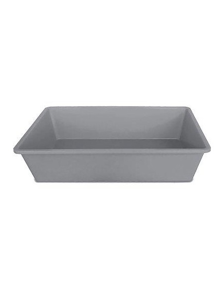 TOILETTE X GATTI APERTA STEFANPLAST PP GRIGIO CM 50X35 H.CM 12