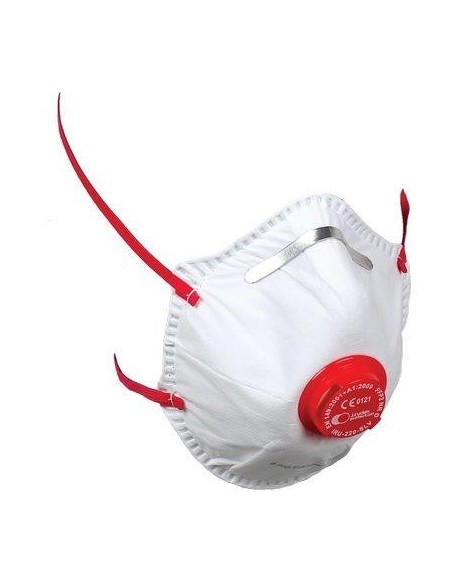 MASCHERINA MONOUSO FFP2 NR D + VALVOLA IRUDEK BIANCA CF - PZ 10
