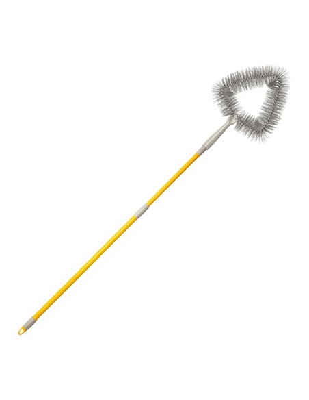 SCOVOLO PIUMI + MANICO TELESCOPICO APEX CM 26X7 H.CM 118/174