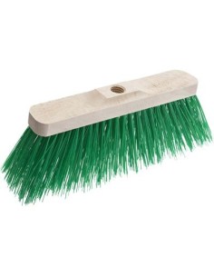 SCOPA CORTILE APEX DORSO LEGNO SETOLA DURA CM 33