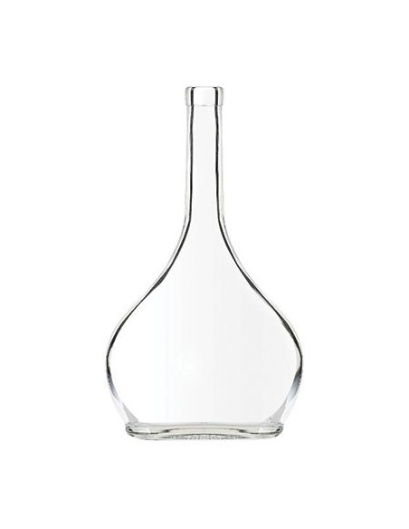 BOTTIGLIA DISTILLATI EVA LISCIA VETRO TRASP LT 0,50
