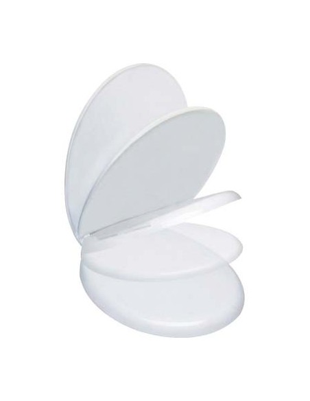 SEDILE WC SLOW CLOSE DOMUS MDF BIANCO
